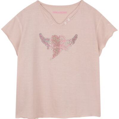 Zadig & Voltaire T-shirt - Hushed Violet m. Logo