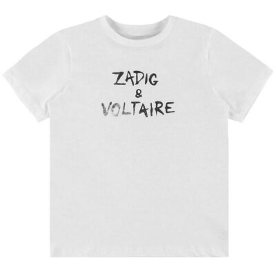 Zadig & Voltaire T-shirt - Hvid m. Print