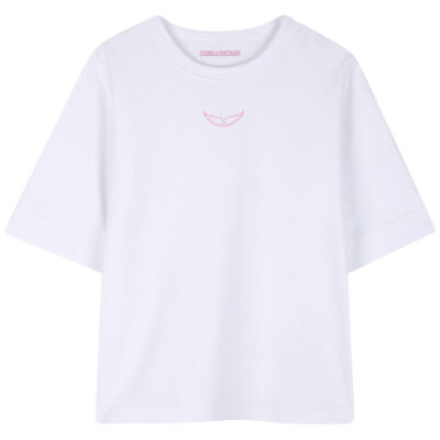 Zadig & Voltaire T-shirt - Hvid m. Print