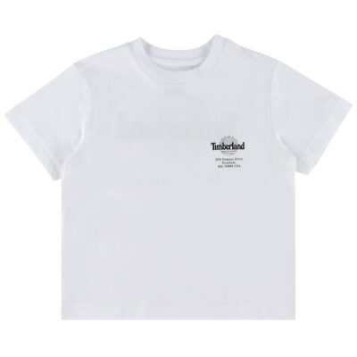 Timberland T-shirt - Hvid m. Logo