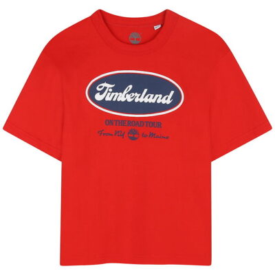 Timberland T-shirt - Rød m. Print