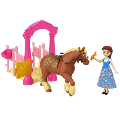 Disney Princess Legetøj - 13x15 cm - Belle's Royal Stable