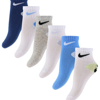 Nike Ankelstrømper - 6-pak - Smiley - Mystic Navy