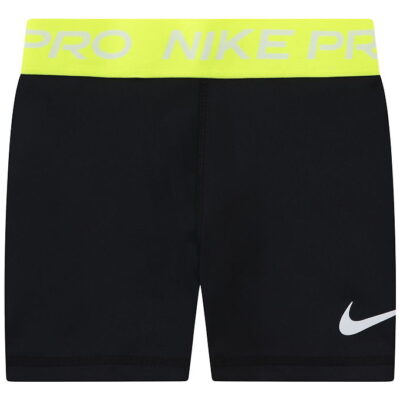 Nike Cykelshorts - Sort/Volt
