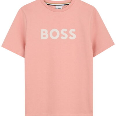 BOSS T-shirt - Pink Washed Pink