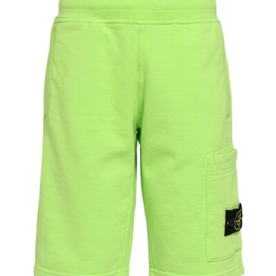 Stone Island Sweatshorts - Lime