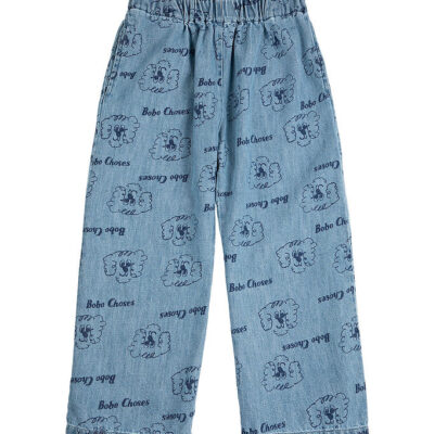 Bobo Choses Jeans - Pickles The Dog - Prussian Blue