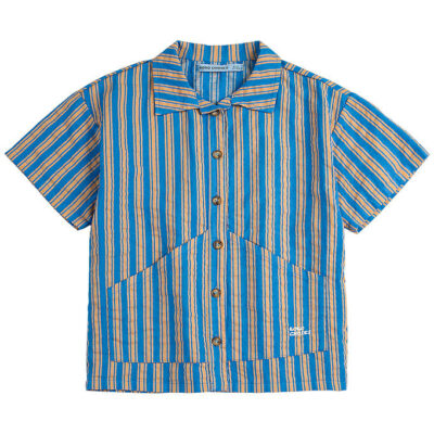 Bobo Choses Skjorte K/Æ - New Hairline - Navy Blue