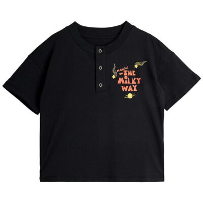 Mini Rodini T-shirt - The Milky Way - Sort