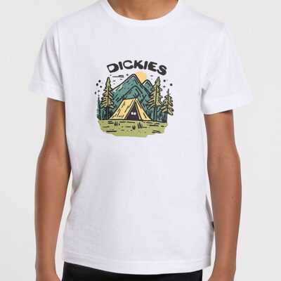 Dickies T-shirt - Camp Graphic - White