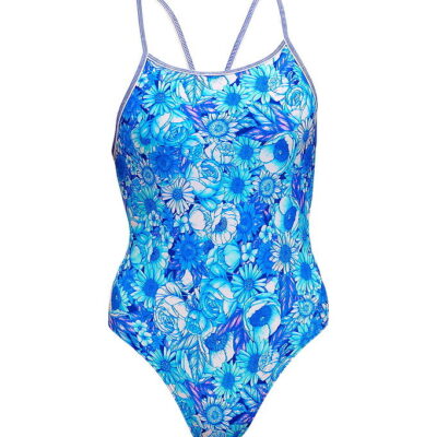 Funkita Badedragt - Diamond Back - Bloom Shakalaka