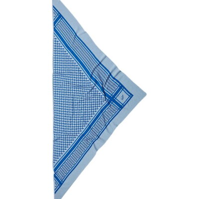 Lala Berlin Tørklæde - 162x85 - Triangle Trinity M - Atlantic