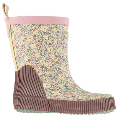 Wheat Welly Gummistøvler, Rose/Flowers, 23