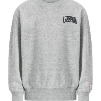 Champion Sweatshirt - Grey Melange m. Logo