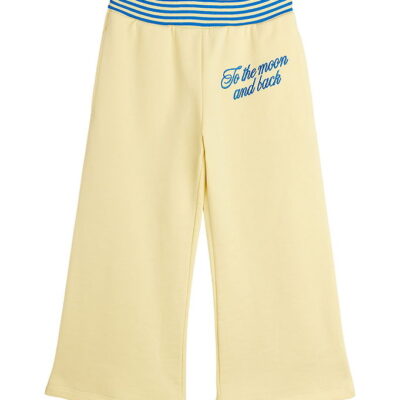 Mini Rodini Sweatpants - To The Moon - Gul