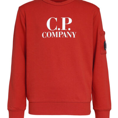 C.P. Company Sweatshirt - Rød m. Hvid