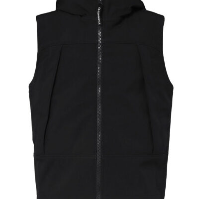 C.P. Company Softshellvest - Sort m. Solbriller