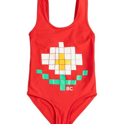 Bobo Choses Badedragt - Pixel Daisy - Rød