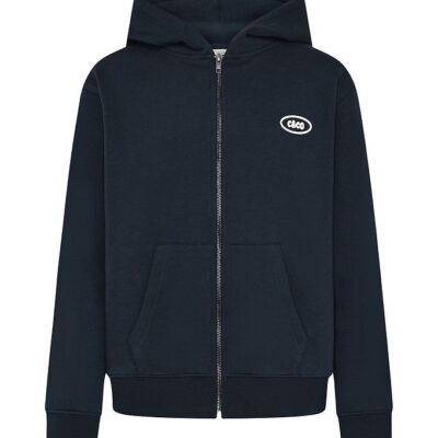 Grunt Cardigan m. Hætte - GrMax - Dark Navy