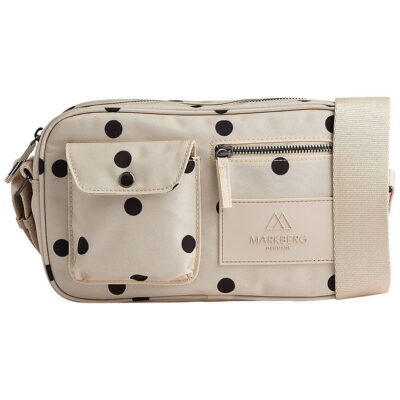 Markberg Skuldertaske - DarlaMBG Monochrome - Polka Dot/Creme