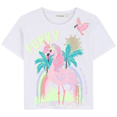 Billieblush T-shirt - Hvid m. Fabeldyr