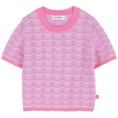 Billieblush T-shirt - Strik - Lilac