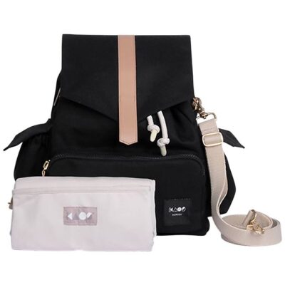 KAOS Pusletaske - Ransel - Sort/Natural