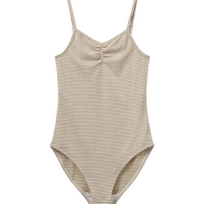 Sofie Schnoor Badedragt - BritalianaSY - Warm Stone Stripe