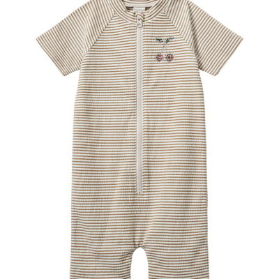 Sofie Schnoor Badeheldragt - TillaKB - Warm Stone Stripe