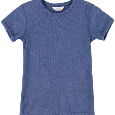 Joha T-shirt - Rib - Mørkeblå