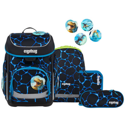 Ergobag Skoletaskesæt - Cubo - Bearassic Garden