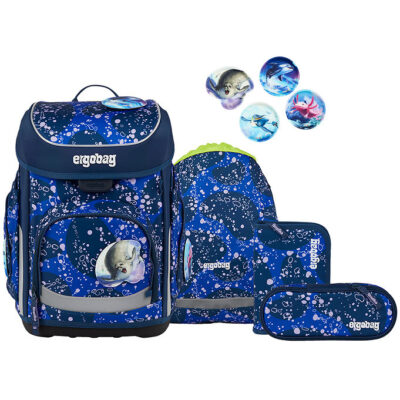 Ergobag Skoletaskesæt - Cubo - UnBearwater