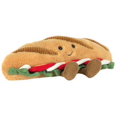 Jellycat Bamse - 12x6 cm - Amuseables Caprese Baguette