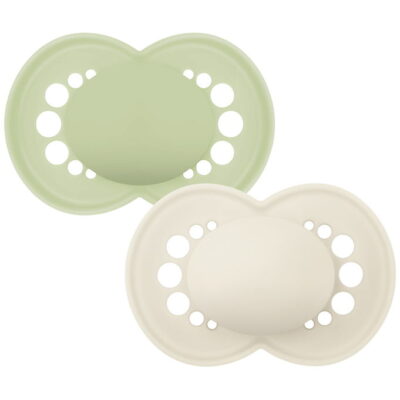 MAM Sutter - Original - 2-pak - 16-36 mdr - Lysegrøn/Creme