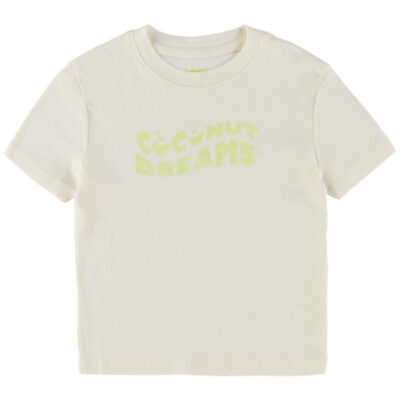 Roxy T-shirt - Cropped - Baby One More Time - Hvid
