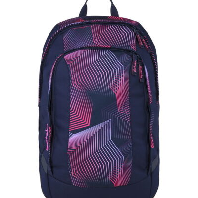 Satch Skoletaske - Air - Seismic Pink
