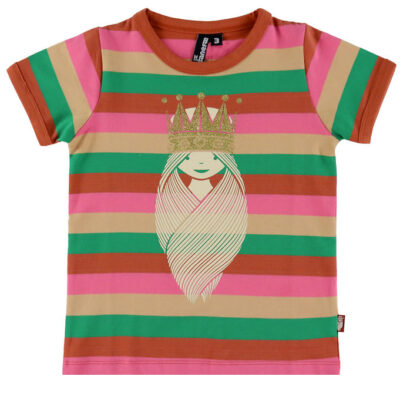 Danefæ T-shirt - Danerainbow Ringer - Antiox Princess