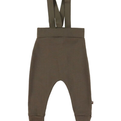 Smallstuff Bukser m. Seler - Dark Mole