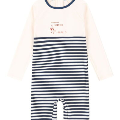 Konges Sløjd Badeheldragt - Aster - UV40+ - Marin Stripe