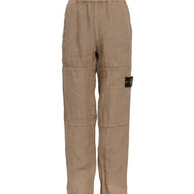Stone Island Bukser - Hør - Dove Grey