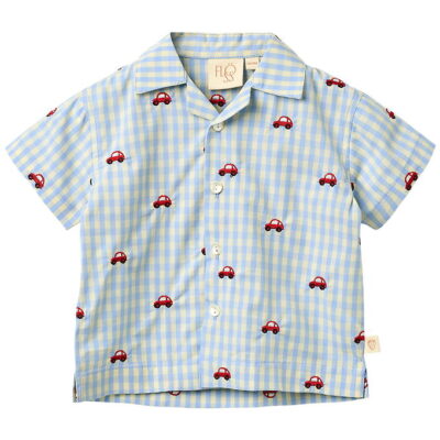 Flöss Skjorte - Albert - Blue Gingham