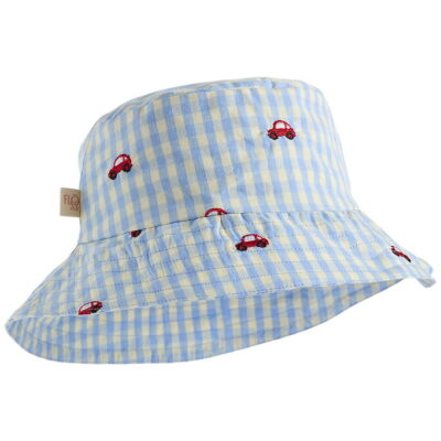 Flöss Bøllehat - Albert - Blue Gingham