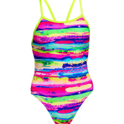 Funkita Badedragt - Single Strap - Paint Patch