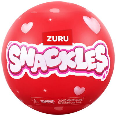 Snackles Bamse - 1 stk. - 12 cm - Assorteret - Valentine