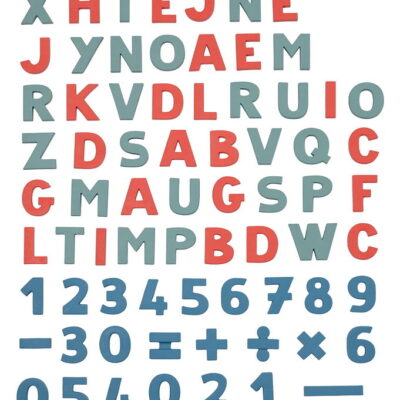 Smoby Magnetlegetøj - 72 stk - Magnetic Letters & Numbers