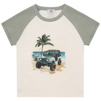 Hust and Claire T-shirt - Anton - Iceberg