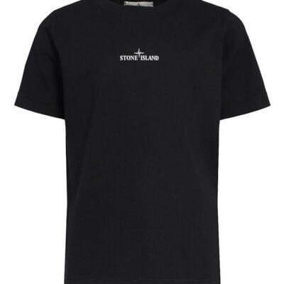 Stone Island T-shirt - Sort m. Print