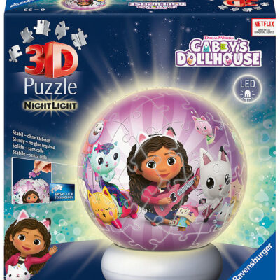 Ravensburger Puslespil/Natlampe - 73 Brikker - Nightlight Gabby'