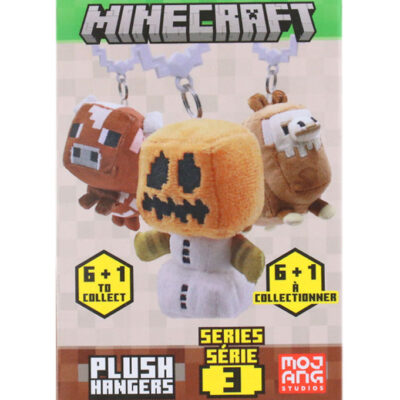 Minecraft Nøglering - 9 cm - Assorteret