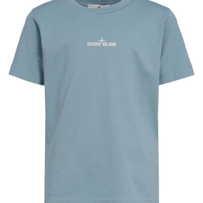 Stone Island T-shirt - Dust Blue m. Print
